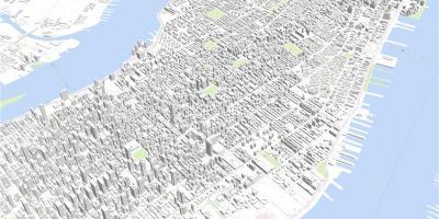Manhattan 3d mapu