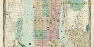 Historické mapy Manhattan